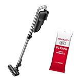 【紙パック5枚セット】シャープ コードレス 掃除機 EC-KR1-B 軽量 紙パック式 スティック ラクティブエア バッテリー着脱式