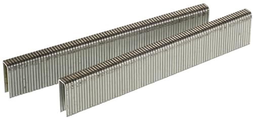 Image of Senco L10BABN 18 Gauge by 1 /4 inch Crown by 5 /8 inch Electro Galvanized Staples (5, 000per Box) (Pack of 5)