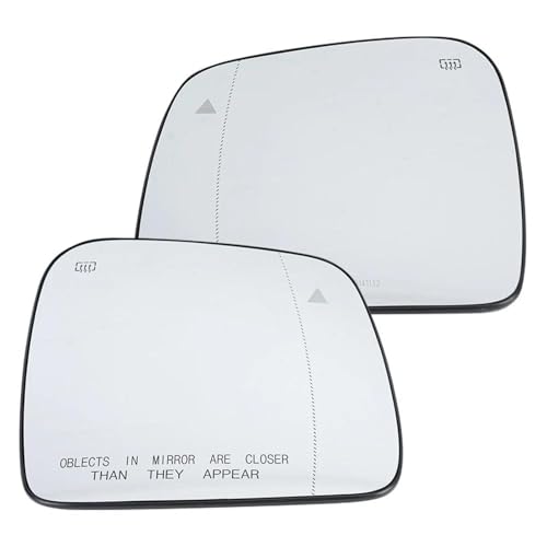 Verre de rétroviseur pour Jeep Grand Cherokee 2011-2022 miroir de remplacement chauffant 1 paire