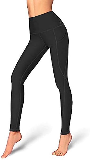 pantaloni da yoga a vita alta per il controllo della pancia delle donne