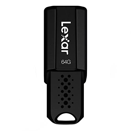 Image of Lexar JumpDrive S80 64GB USB 3.1 Flash Drive, Up to 150MB /s Read (LJDS080064G-BNBNU), Black