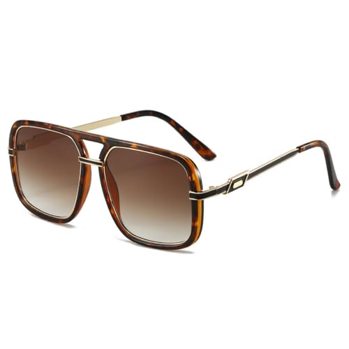 Lunettes de soleil Steampunk classiques en métal de haute qualité pour homme et femme C3