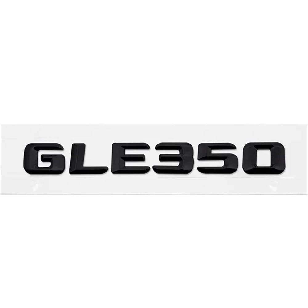 YTQMoreBNZ YYDStes Car Rear Trunk Sticker Tail Number Emblem Compatible With Mercedes Benz GLE43 GLE63 GLE300 GLE320 GLE350 GLE400 GLE450 GLE500 GLE550
