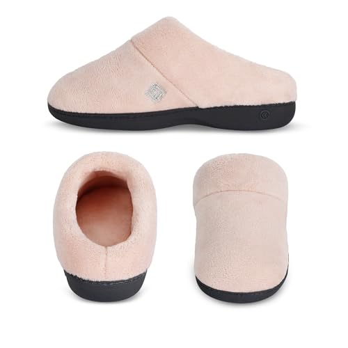 Image of isotoner womens Classic Clog Non-slip Memory Foam Slippers