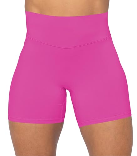 Image of Sunzel No Front Seam High Waist Biker Shorts for Women, Squat Proof Yoga Workout Gym Bike Shorts | 3, 5 Or 8-Inch Inseam, High Waisted, Tummy Control, No Front Seam, Buttery Soft, Compression Fit, Squat Proof