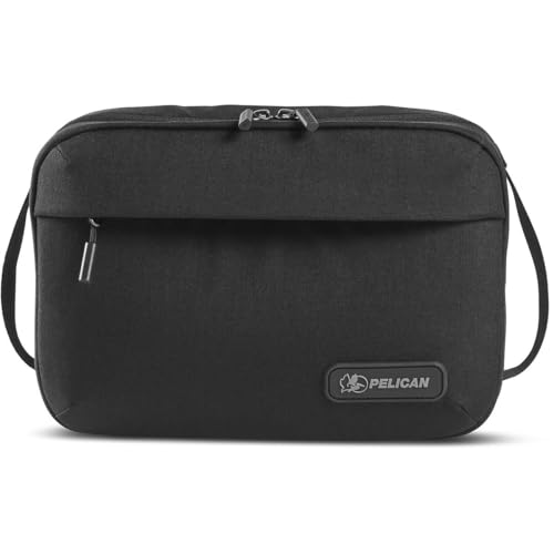 Pelican Aegis HY22 22" Wheeled Carry-On Roller Hybrid Duffel Bag, Indigo Blue, Bundle with DK5 ModPak Toiletry Bag, Black3