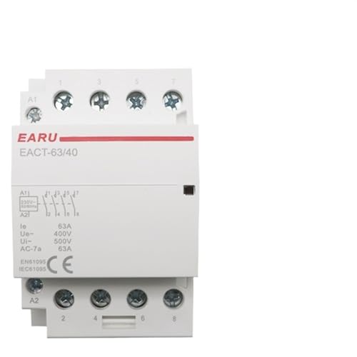 4P 32-63A AC 110V 220V 50/60Hz Din ���[�� �ƒ�pAC ���W�����[ �R���^�N�^ �X�C�b�` �R���g���[���[ 4NO 4NC 2NO 2NC(Ac220v,63A-3NO1NC)