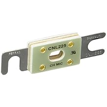 Mersen CNL GMG Forklift Truck Fuse, 80VAC/DC, 2.5kA AC/DC, 225 Ampere, 57/64" Diameter x 3-3/16" Length