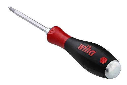 Tournevis Phillips Wiha pour débloquer les vis difficiles, manche SoftFinish 1 x 80 mm