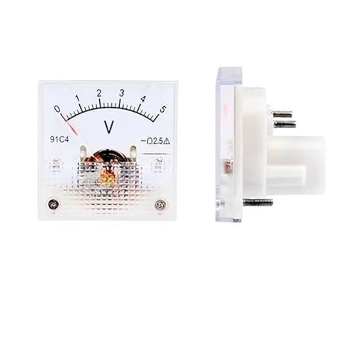 Voltmètre analogique 91C4 indicateur aiguille 20V idéal pour atelier et modélisme