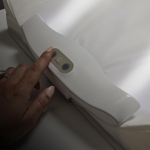 Image of Contours GlowFlex Baby Night Light for Diaper Changes – Dimmable Soft Glow, Touch Control, Auto Shut-Off, Non-Slip Strap – Fits Sealy Baby & Select Changing Pads, Check Compatibility