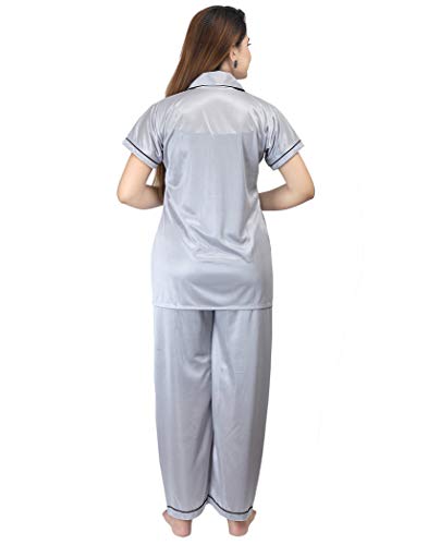 Image of Seema IMPEX Women's Satin Night Suit /Night WEAR