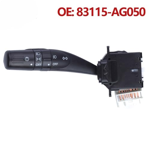 Commodo interrupteur d'éclairage de clignotant 83115AG050 commande de bord 1pc - 2