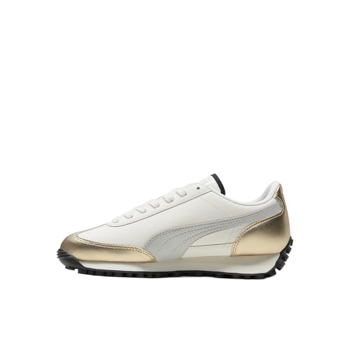 PUMA - - Junioren Easy Rider Mixed Metals Schuhe, Kolorit Warm White/Gold/Glacial Gray/Bla, GröÃŸe: 36 EU