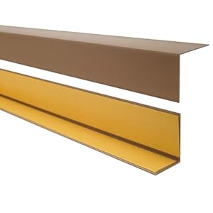 Quest Winkelprofil PVC Kantenschutz 100cm Braun