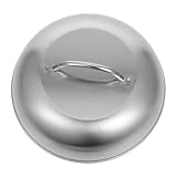 Sûr et pratique à utiliser : résistant et indéformable, réutilisable et , couvercle de casserole en acier inoxydable