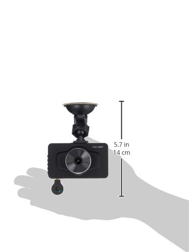Amazon.co.jp: KEIAN サブカメラ一体型広角ドライブレコーダー KDR-E10 