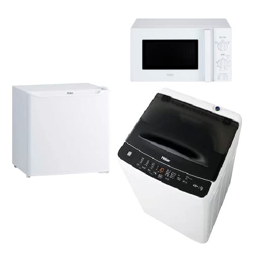 一人暮らし 家電セット 冷蔵庫 洗濯機 電子レンジ 3点セット 東日本地域専用 ハイアール 1ドア冷蔵庫 ホワイト色 40L 全自動洗濯機 洗濯4.5kg 電子レンジ ホワイト 17L 50Hz 一人暮らし 家電セット 冷蔵庫 洗濯機 電子レンジ 3点セット 東日本地域専用 ハイアール 1ドア冷蔵庫 ホワイト色 40L 全自動洗濯機 洗濯4.5kg 電子レンジ ホワイト 17L 50Hz