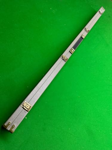 Image of LGB Snooker Pool Billiard Leather cue case for 3 /4 cue Stick (Grey)