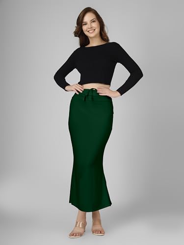 Image of Nexsus Stretchable Saree Shapewear | Petticoat for Women | Cotton Blended | Skirts for Women | Shape Wear Dress for Saree | Available in 80+ Colors and Plus Sizes