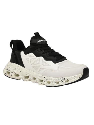 Image of Impakto QuantumLeap Men Running Shoes | Lightweight & Breathable Shoes for Training & Travel | Bouncy Heel Sole for Comfort | Anti - Skid Sole for Ground Traction