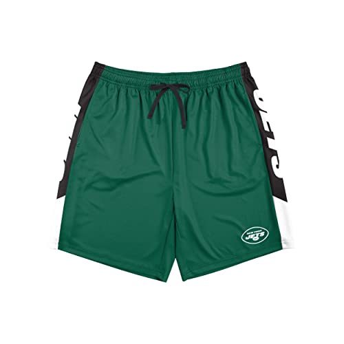 Image of FOCO NFL Mens NFL Team Logo Side Stripe Training Shorts