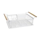 Dcasa Escurreplatos de Metal Blanco. 50 cm