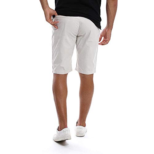 Kit com 5 Bermudas Masculinas Sarja Brim Coloridas Baratas Tamanho:40