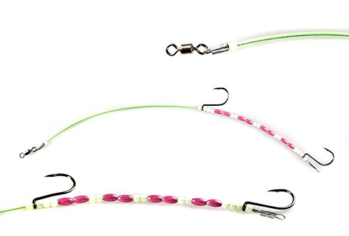Jigging World Mosquetón Doble con Cuentas 11" miniatura 2