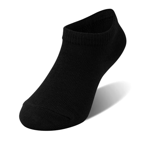 Tenpluszero 20 Pairs Toddler Kids Socks Half Cushion Low Cut Ankle Socks Boy Girl Athletic Socks3
