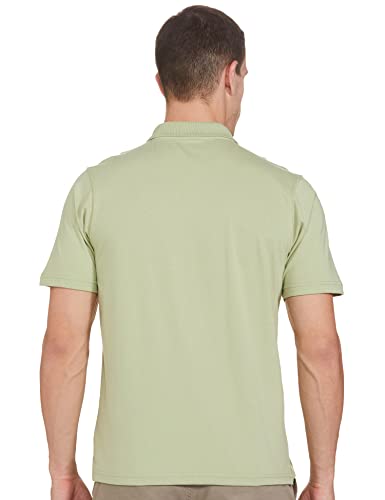 Image of Monte Carlo Mens S.Blue Plain Collar T-Shirt |22203401-167