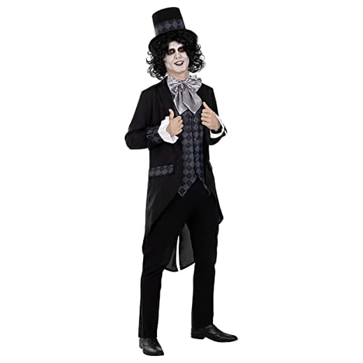 Funidelia | Disfraz de Sombrerero oscuro para hombre Alicia en el País de las maravillas - Disfraz para adultos y divertidos accesorios para Fiestas, Carnaval y Halloween - Talla L - Negro