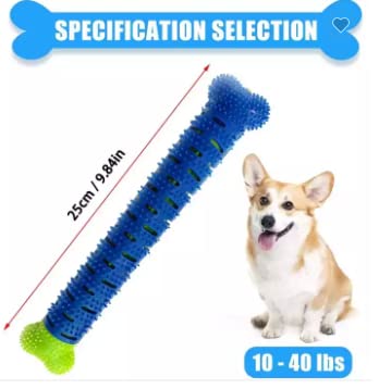 Image of Non-Toxic Rubber Resistant Interactive Dog Toothbrush Cleaning Stick