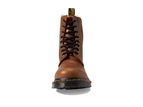 Dr. Martens Women's 1460 Serena Faux Fur-Lined Farrier Leather Boot Fashion2