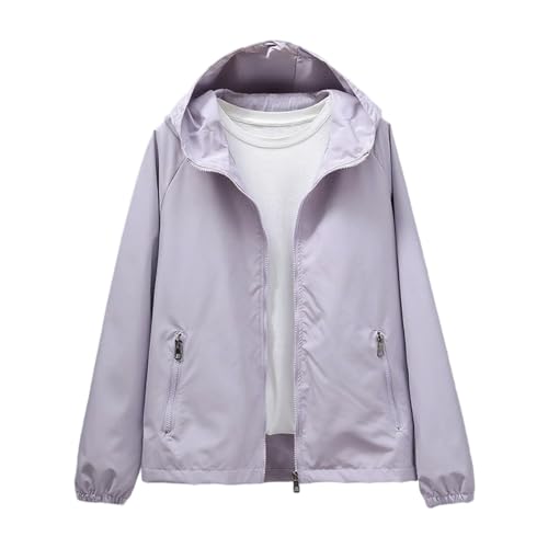 Veste femme mi saison légère à capuche pour le quotidien et les sorties