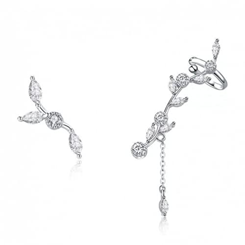 Boucles d'oreilles fleurs de prune en argent, le cadeau romantique pour femme