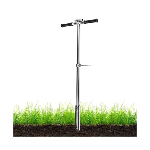 Sonde de sol 40 pouces en acier inoxydable avec éjecteur pour analyse rapide