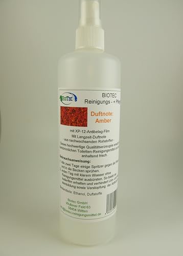Biotec WC Reinigungs- und Pflegeöl Amber mit Sprühkopf 250ml