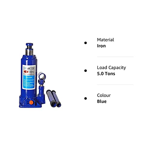 Kozdiko 5 Ton Car Hydraulic Jack for Maruti Old Swift Dzire (Color May Vary)