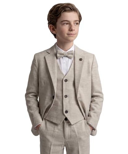 Ensemble 5 pièces en coton garçon costume léger qui ne gratte pas