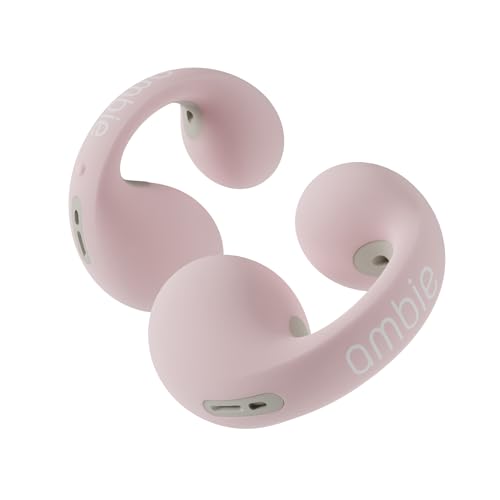 Chaussettes silicone ambie rose layette pour écouteurs Sound Earcuff AM-TW02