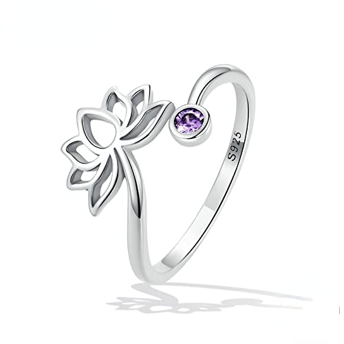 Bague ouverte en argent réglable pour en finir avec les problèmes de taille