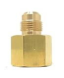 3/8" Male Flare x 1/2" Female Flare Reducer Adapter [661-FA 0608]Adapt 1/2" Application to 3/8 inch