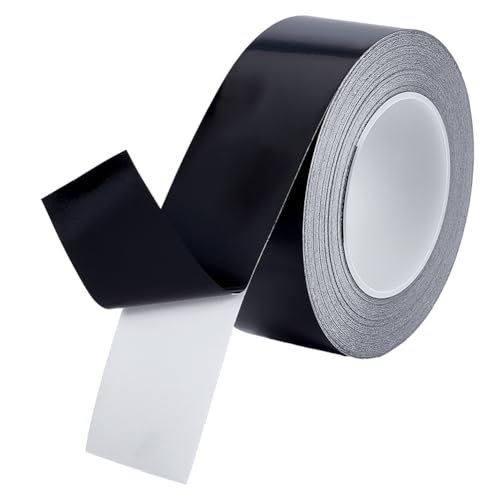 Image of BENECREAT 2 Inch Light Blocking Tape, 164 Feet 100% Blackout Tape, Adhensive Light Cover for Full Light Blocking, Blackout Light Stickers for Electronics, Window, Lamp, Screen Protector