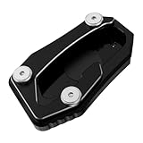 WL.YC Kickstand Extension Pad Motorcycle Foot Kickstand Side Stand Enlarger Extension Pad For TMAX 560 TECH MAX 2020-2023(A)