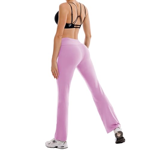 Ipletix Flare Leggings for Women-Bootcut Yoga Pants for Women High Waisted Flared Leggings Dress Pants4