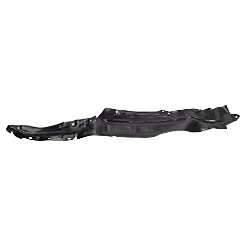 Image of TRQ Front Driver and Passenger Side Inner Fender Liner Set Compatible with 1986-1994 Nissan D21 4 Wheel Drive 1995-1997 Pickup 4 Wheel Drive