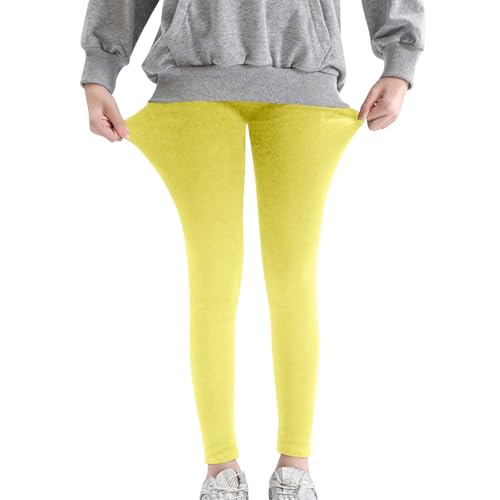 Beessbest 3 Pack Girls Leggings Cotton Leggings for Girls Tights Pants for Kids Toddler Stretch Full Length Multipack Pull On4