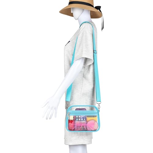 Image of Oraben Clear Bag for Stadium Events Clear Purse Stadium Bag Satchel Handbags for Sports Events Concerts Festivals | Stadium Approved