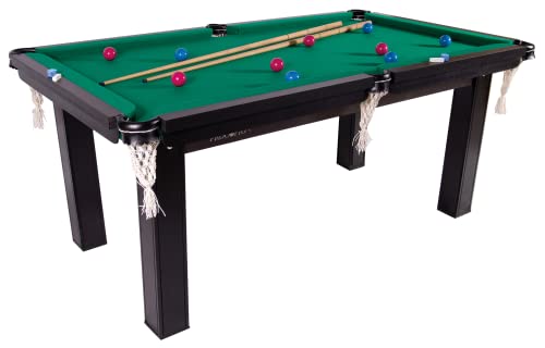 Mesa Sinuca 1,87 x 1,08 Tecido VERDE Procopio tampo MDF + acessórios